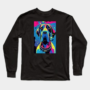 Colorful great dane Long Sleeve T-Shirt